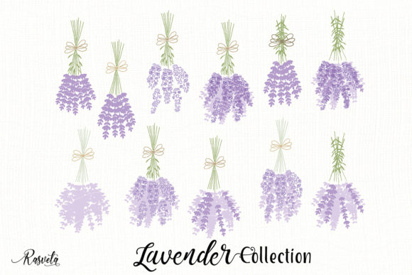 Lavender Bouquet for Kitchen Decor