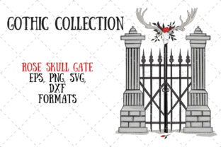 Rose Skull Gate Graphics and Illustrations Review