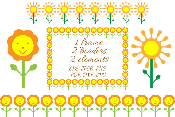 Sunflower Patterns Graphics and Freebies Review