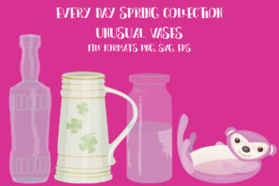 Unusual Vases Graphics and Illustrations Review